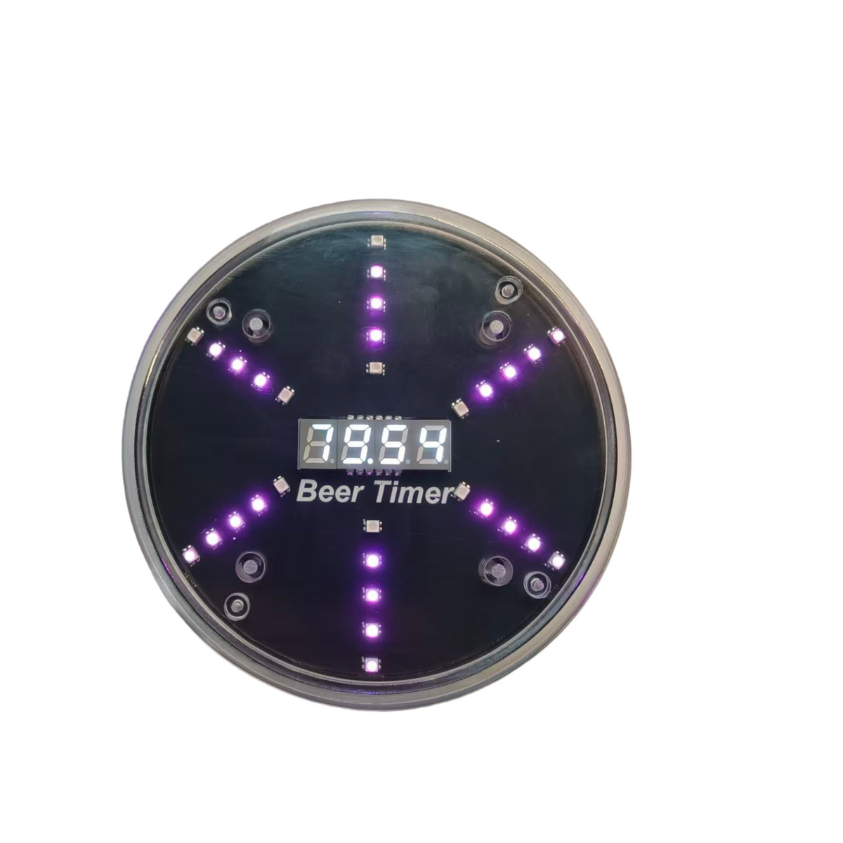 LED Beer Timer Drinking Game — Auto-Sensing RGB Bar Timer