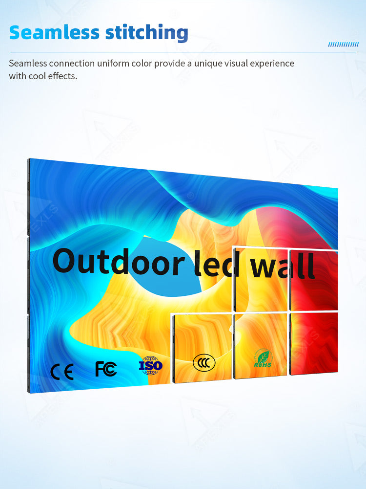 Outdoor Waterproof LED Display Screen — IP65 Fixed Digital Signage