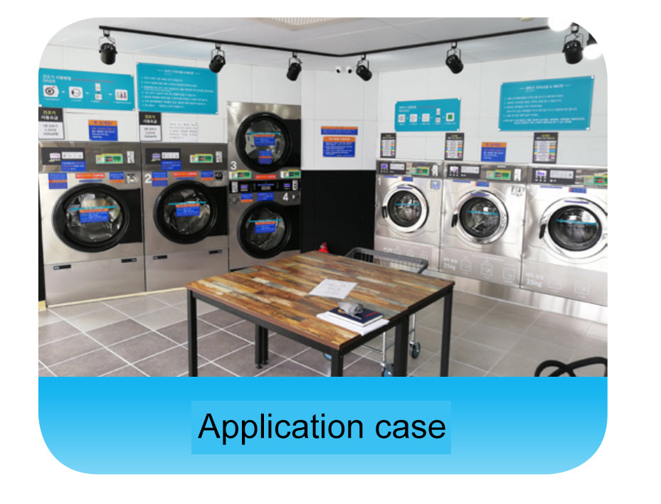 Commercial Washer-Extractor-Dryer Combo — Stainless Steel