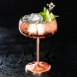 Stainless Steel Margarita Glass — Copper & Silver, height 16.4cm