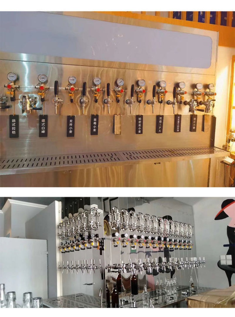 Commercial All-in-One Craft Beer Wall Dispenser — Integrated Tap & Cooling