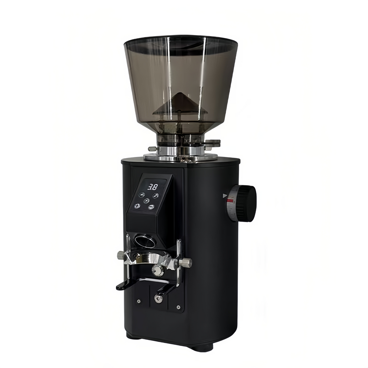 Commercial Electric Coffee Grinder — 64mm Flat Burr, Stepless Adjustment