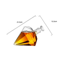 Diamond Design Whiskey Glass Set — Borosilicate image preview