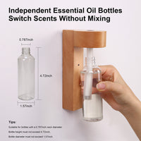 Cordless Wooden Aroma Diffuser Night Light — Motion Sensor image preview