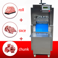 Frozen Meat Roll Cutting Machine — Automatic Beef &amp; Mutton Slicer image preview