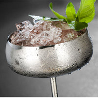 Stainless Steel Margarita Glass — Copper &amp; Silver image preview