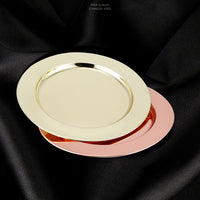 Metal Charger Plate — Stainless Steel Underplate image preview