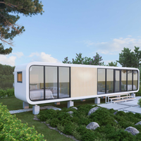 Modular Poolside Cabin — Solar Glamping Studio Unit (priced per m²) image preview