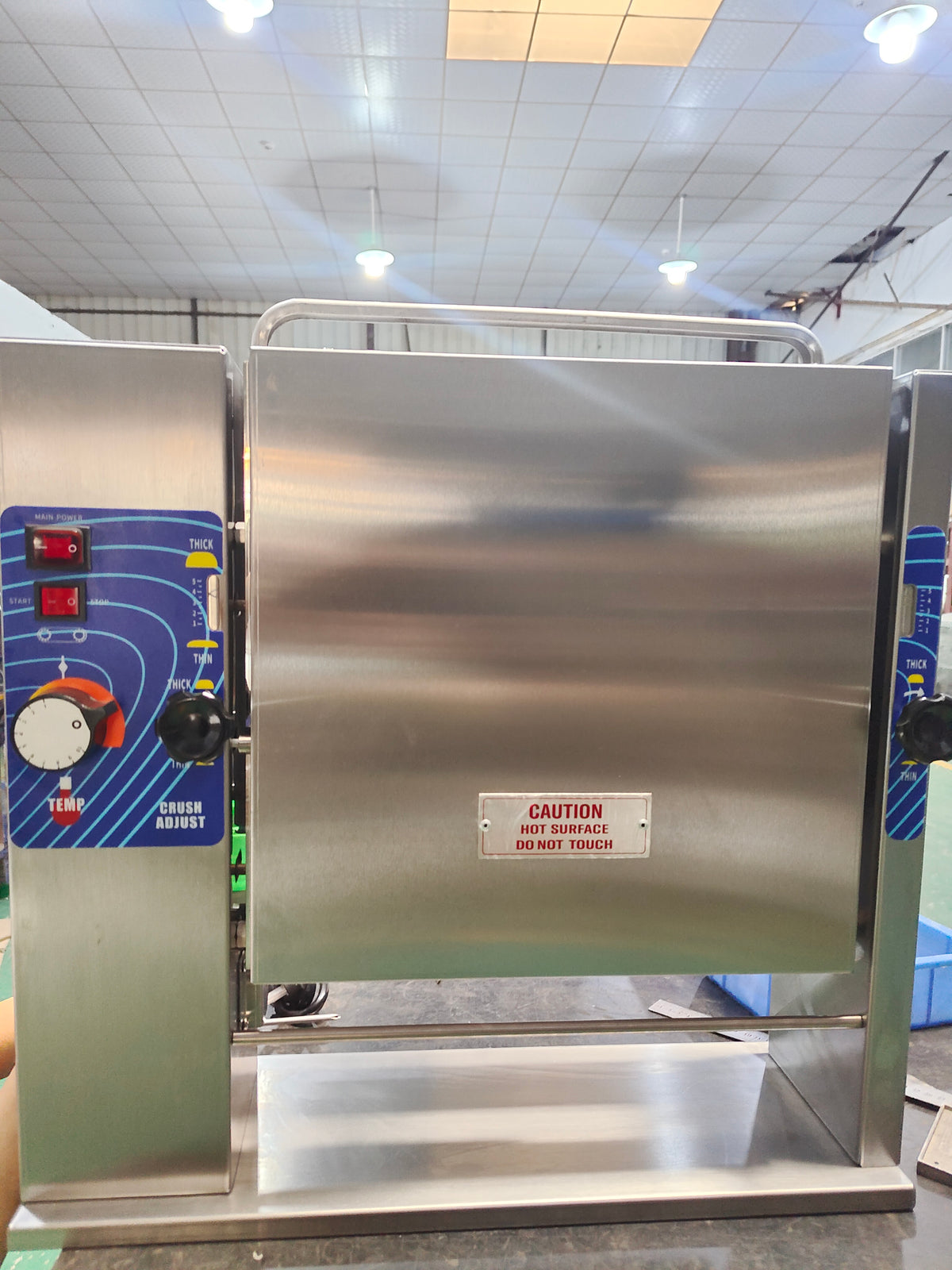 Conveyor Bun Toaster — Vertical, Adjustable Speed
