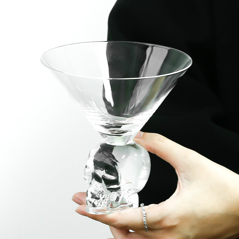 Skull Cocktail Glass — 267ml, Single or Pair
