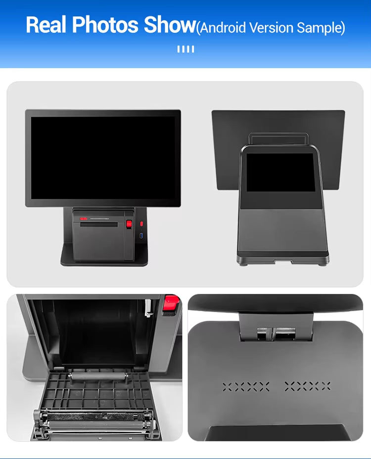 All-in-One Touchscreen POS System — 14" with Built-In 80mm Printer