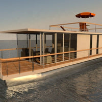 Vista previa de la imagen de Aluminum Pontoon Houseboat — 11.6 m, 3-Tube