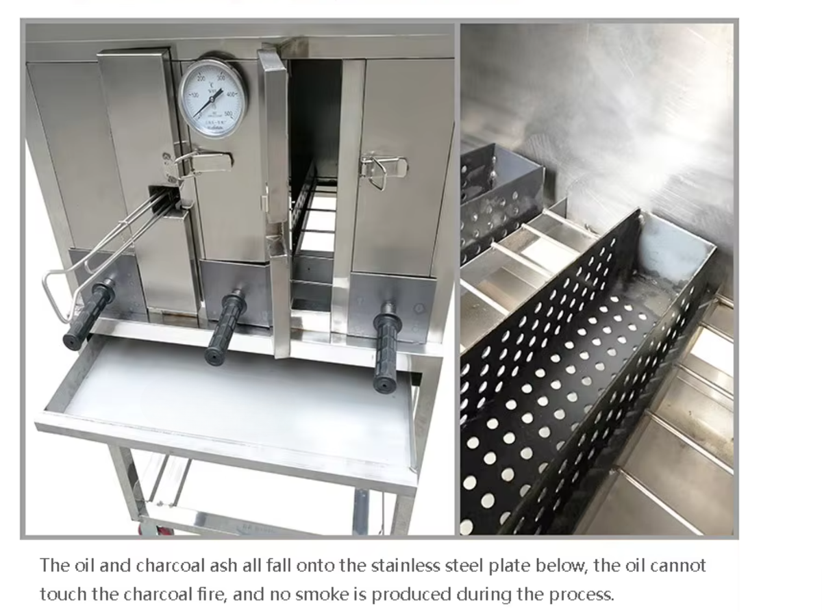 Commercial Smokeless Intelligent Grill — Gas & Electric
