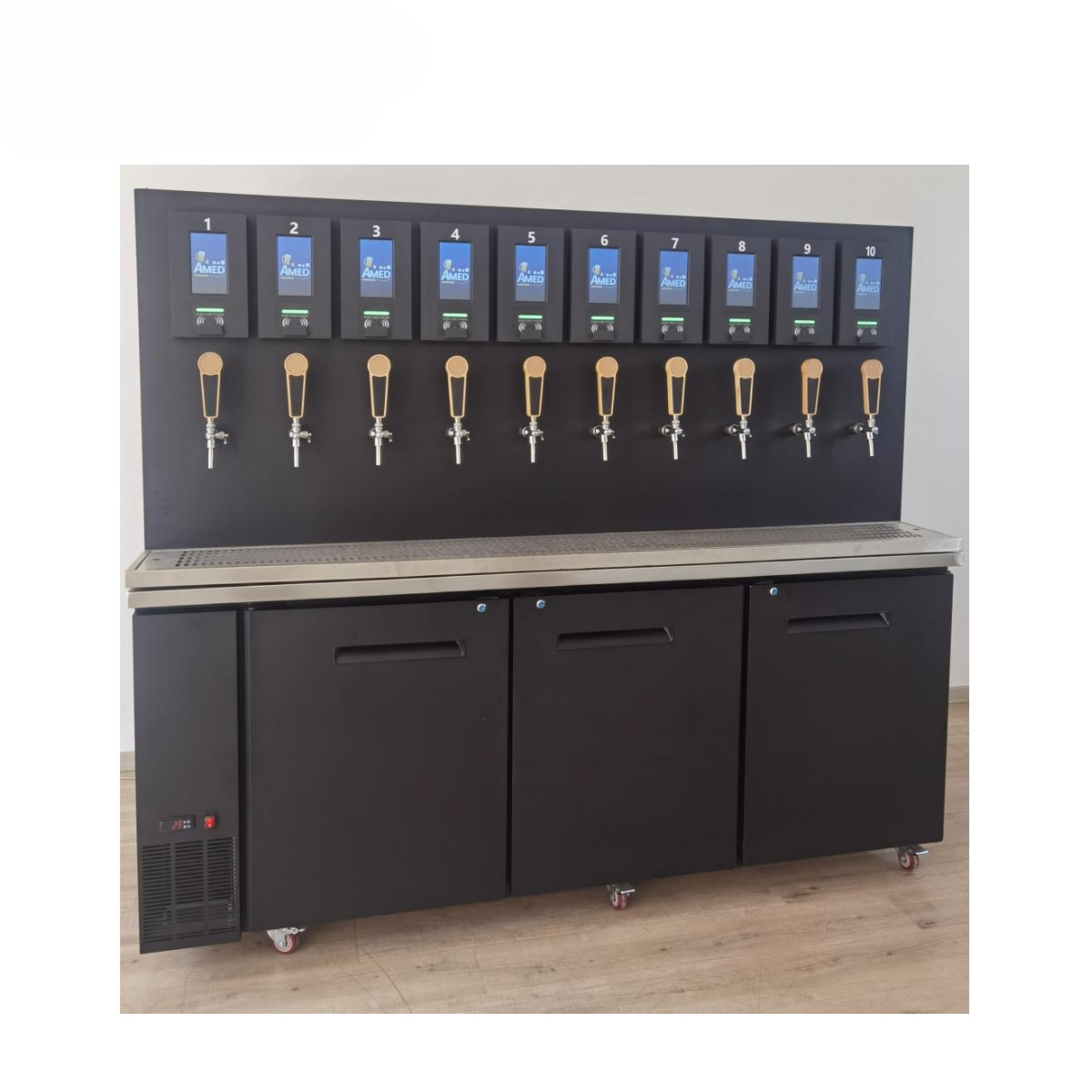 Automatic Self-Serve Beer Tap Vending Dispenser — 16-Keg
