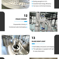 Commercial Beer Brewing System — Nano Brewery Brewhouse (100–400 L) image preview