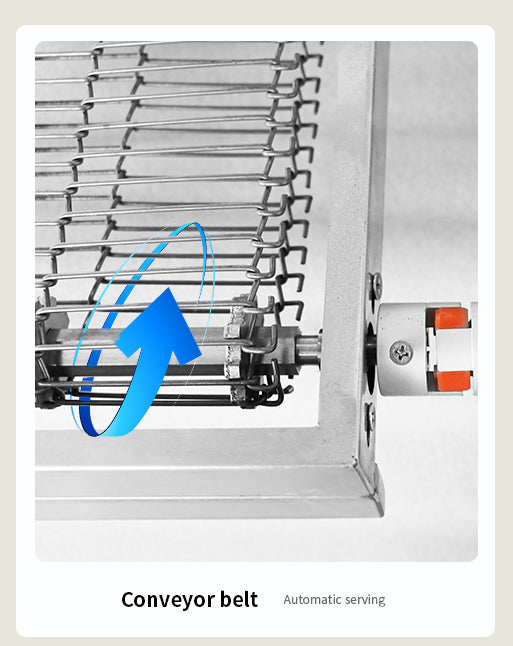 Commercial Electric Reciprocating Chain Baking Oven — Touch Screen