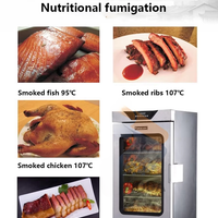 Commercial Electric Meat Smoker Oven — 60L Stainless Steel image preview