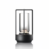 Cordless Rechargeable LED Table Lamp — Touch Dimmable, Aluminum image preview