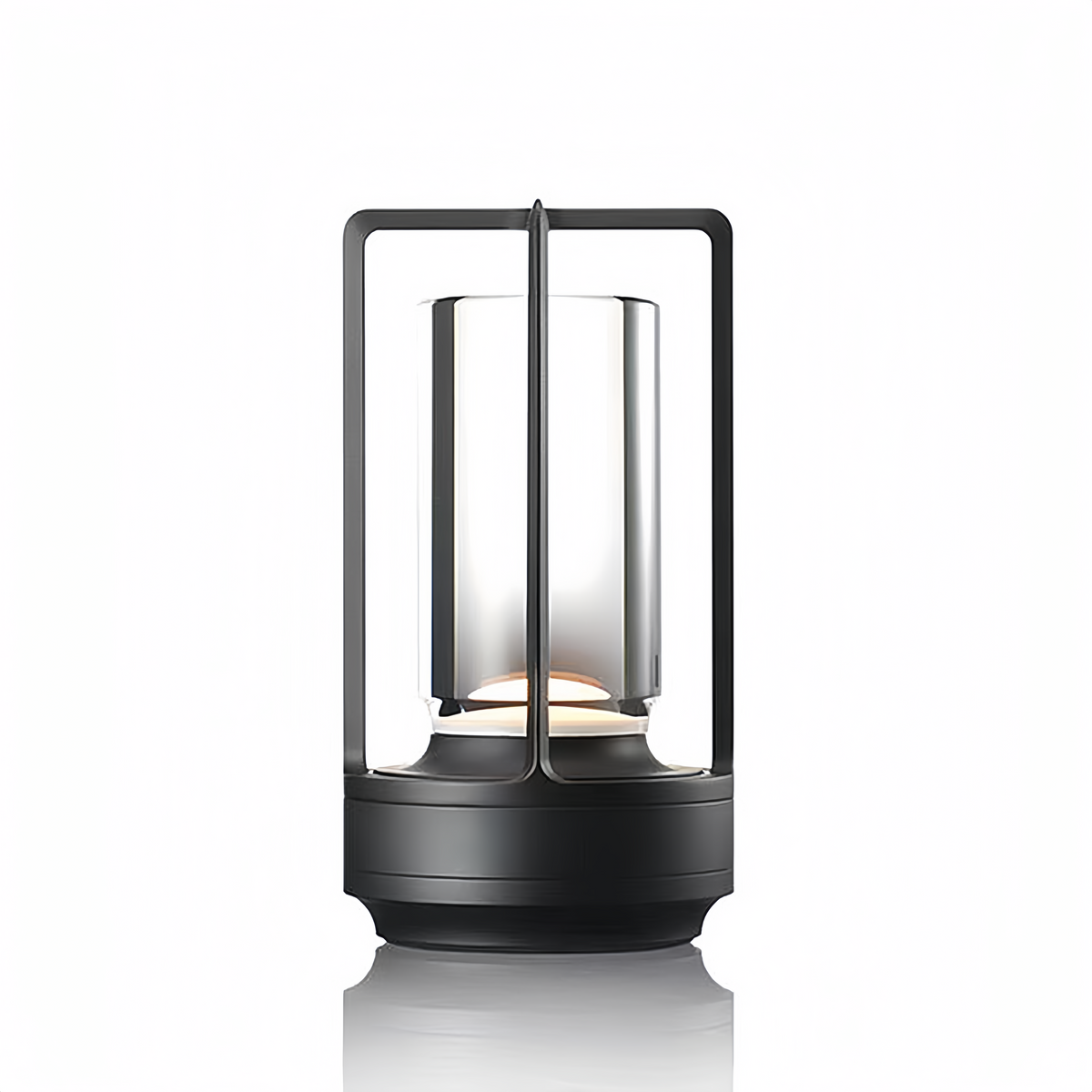 Cordless Rechargeable LED Table Lamp — Touch Dimmable, Aluminum