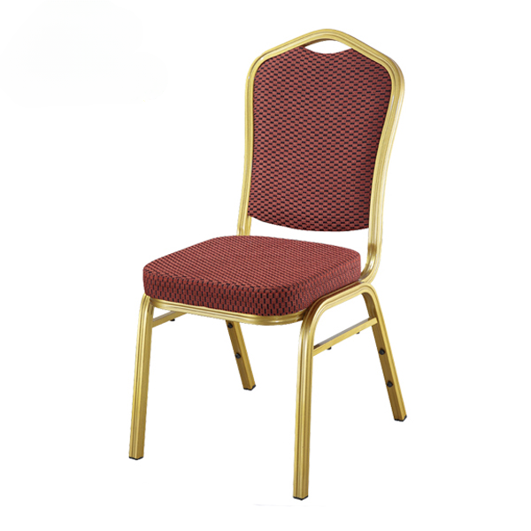 Stackable Metal Banquet Chair — Upholstered Event & Hotel Seating