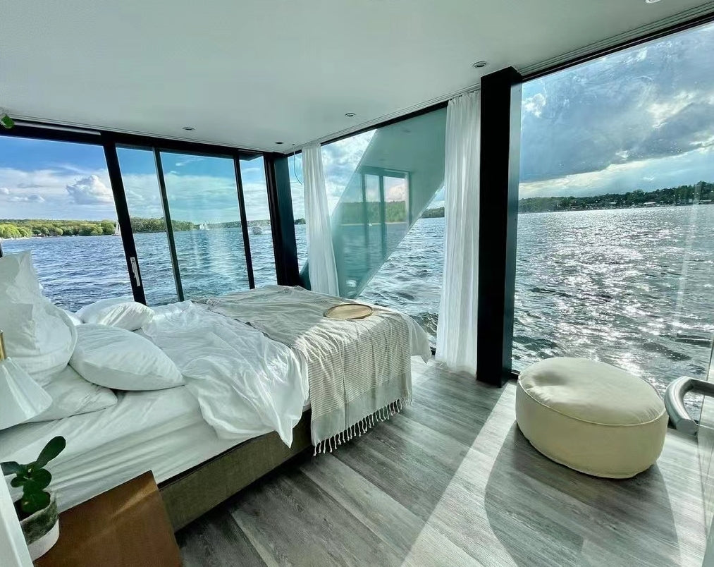 Aluminum Pontoon Houseboat — 11.5 m, 16-Person