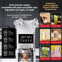 Commercial Cup Sealing Machine — Automatic for Plastic &amp; Paper Cups image preview