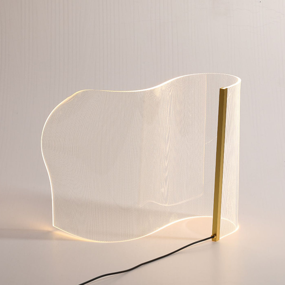 Modern Geometric Acrylic LED Floor Lamp