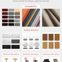 Modern Bar Furniture Set — Cross-Back Chairs &amp; Wood-Top Tables image preview