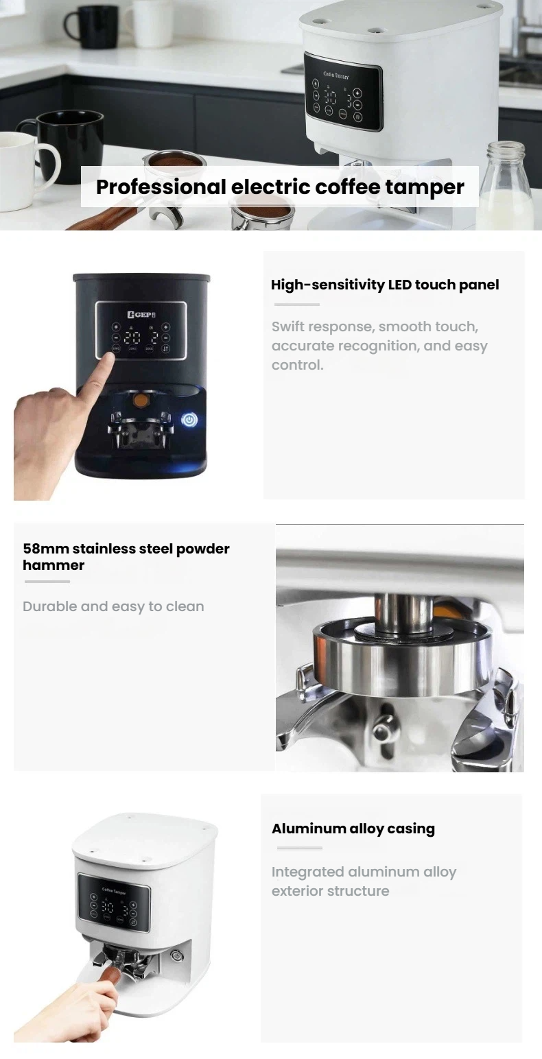 Automatic Coffee Tamper — Electric Portafilter Press