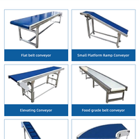 Food-Grade Stainless Steel Belt Conveyor — PU Belt Processing Line image preview