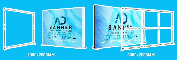 SEG LED Backlit Light Box — Aluminum Fabric Frame