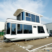 Aluminum Houseboat with Outboard Motor — 11.5 m image preview