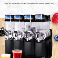 Commercial 4-Tank Slush &amp; Cold Drink Machine — Self-Serve image preview