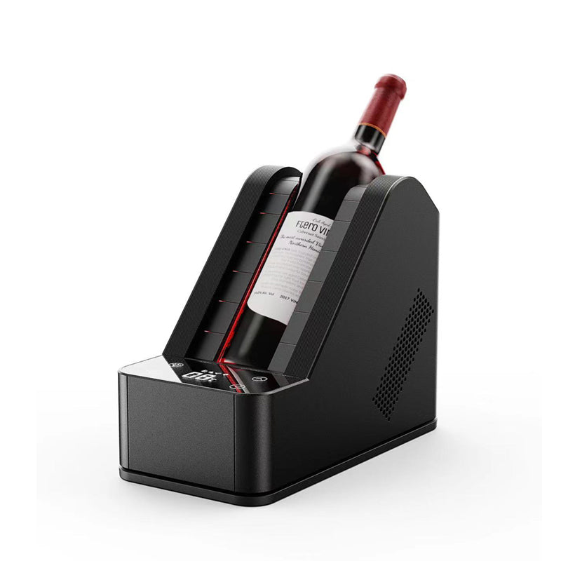 Single-Bottle Wine Cooler — Battery Peltier Chiller
