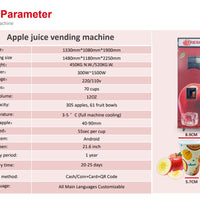 Fresh-Squeezed Juice Vending Machine — Refrigerated, Touchscreen image preview