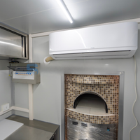 Mobile Wood-Fired Pizza Food Trailer — 5 m Concession Kitchen image preview
