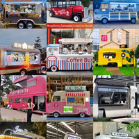 Commercial Mobile Food Trailer with Full Kitchen — BBQ &amp; Bar image preview