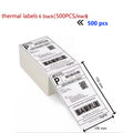 White-4*6 inch thermal paper(6 stacks )