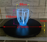 Plasma Ball Glasses Set — Touch-Reactive Luminous Cups (Set of 3)