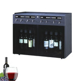 8-Bottle Wine Dispenser with Refrigeration and Nitrogen Preservation