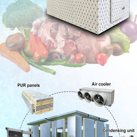 Walk-In Cold Room — Modular Cold Storage with Solar Option image preview