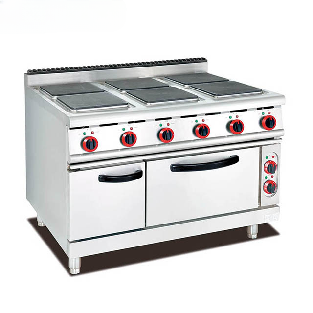 Electric 6-Burner Range with Oven