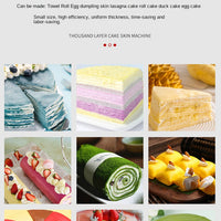 Commercial Electric Crepe Maker — Adjustable 3–14 in image preview