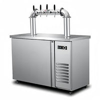 Commercial Draft Beer Dispenser — Air-Cooled Kegerator with Tap image preview