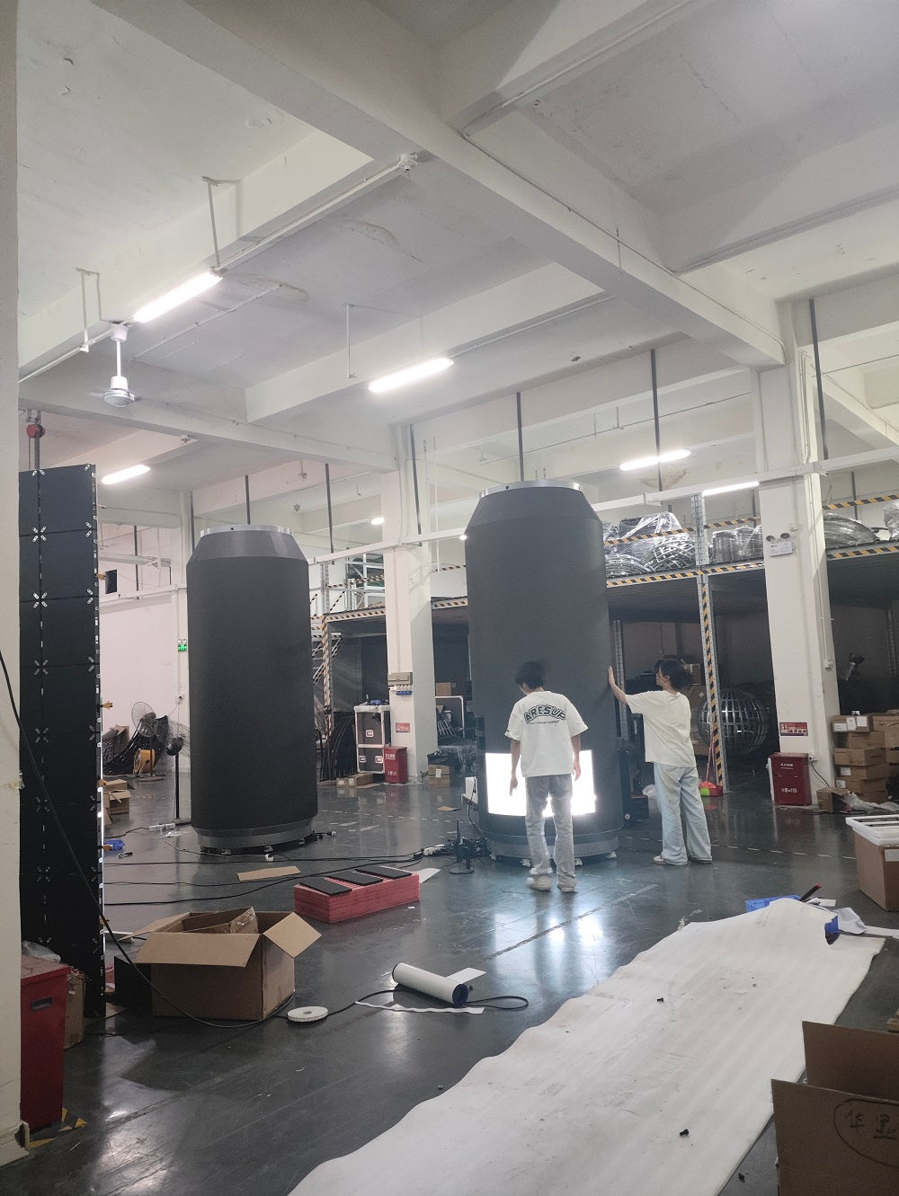 Cylindrical Can-Shaped LED Display — Custom Digital Signage Column
