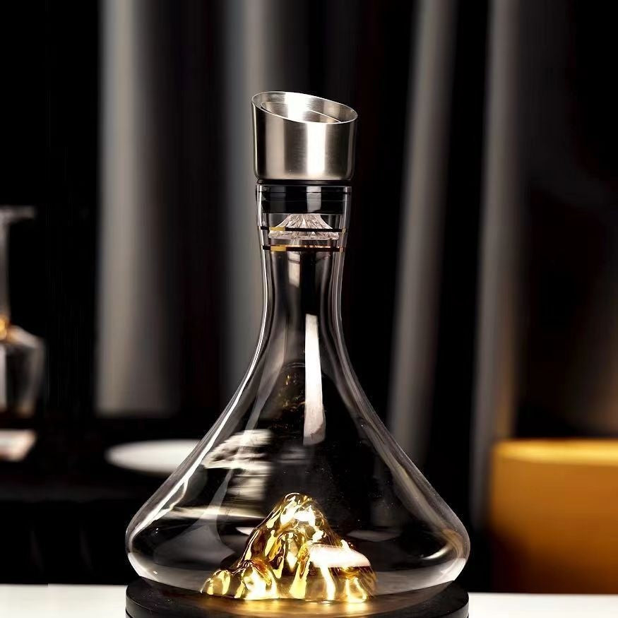 Waterfall Wine Decanter — Iceberg & Jinshan Collection