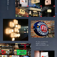 Ultra-Slim LED Light Box Sign — App-Controlled RGB, Wall-Mounted image preview