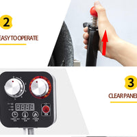 Commercial Gas Drum Stir-Fry Machine — Tabletop Automatic Cooker image preview