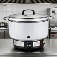 Commercial Gas Rice Cooker — Stainless Steel, Multi-Capacity image preview