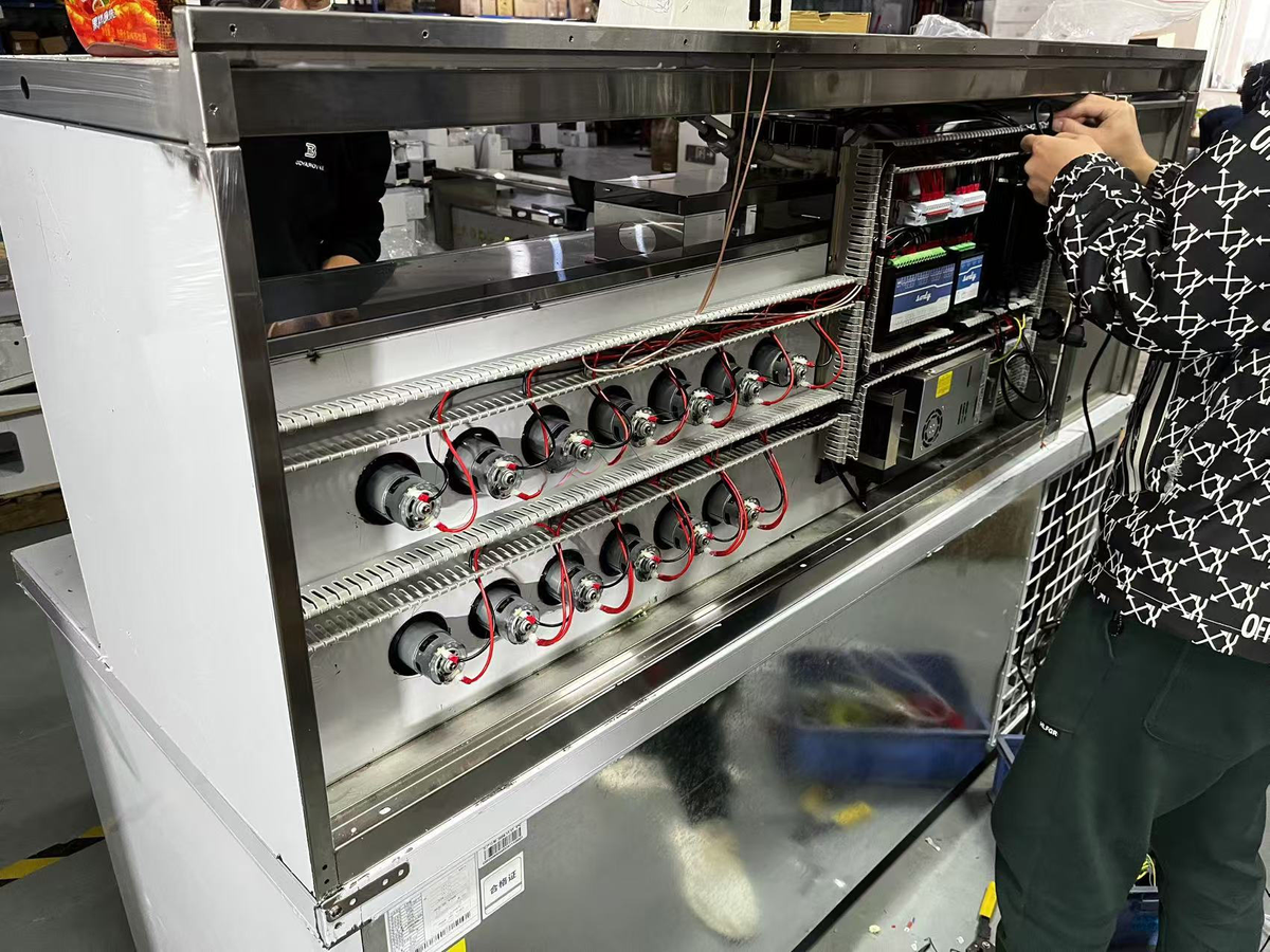 Automatic Bubble Tea Machine with Refrigerated Counter